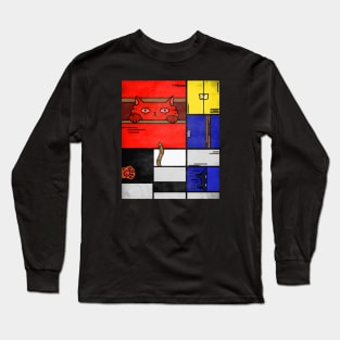 Piet Mondrian Art Long Sleeve T-Shirt